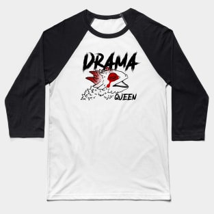 Short Horned Lizard Drama Queen Baseball T-Shirt